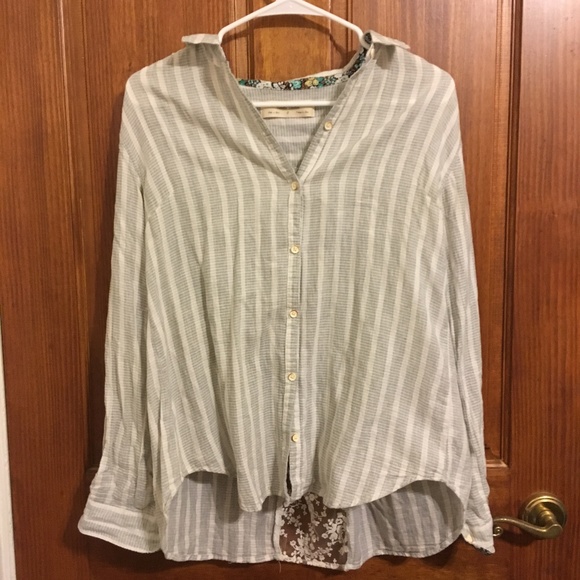 SOLD Anthropologie Isabella Sinclair Lace Floral - Picture 2 of 6